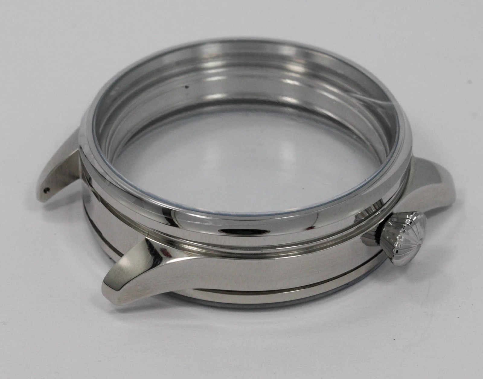 Stainless steel case for marriage watch will fit South Bend 12s movement