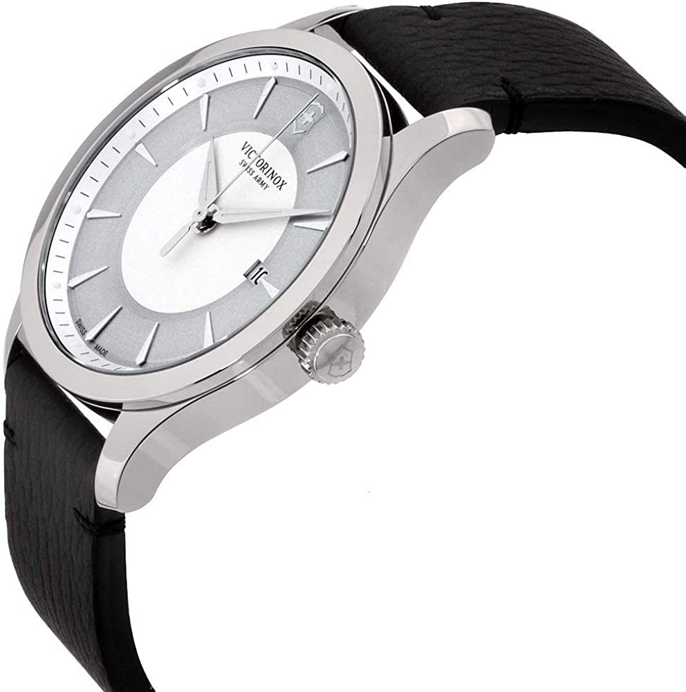 Victorinox Swiss Army 241823 Men’s Alliance Silver Quartz 40 mm Watch MSRP $460