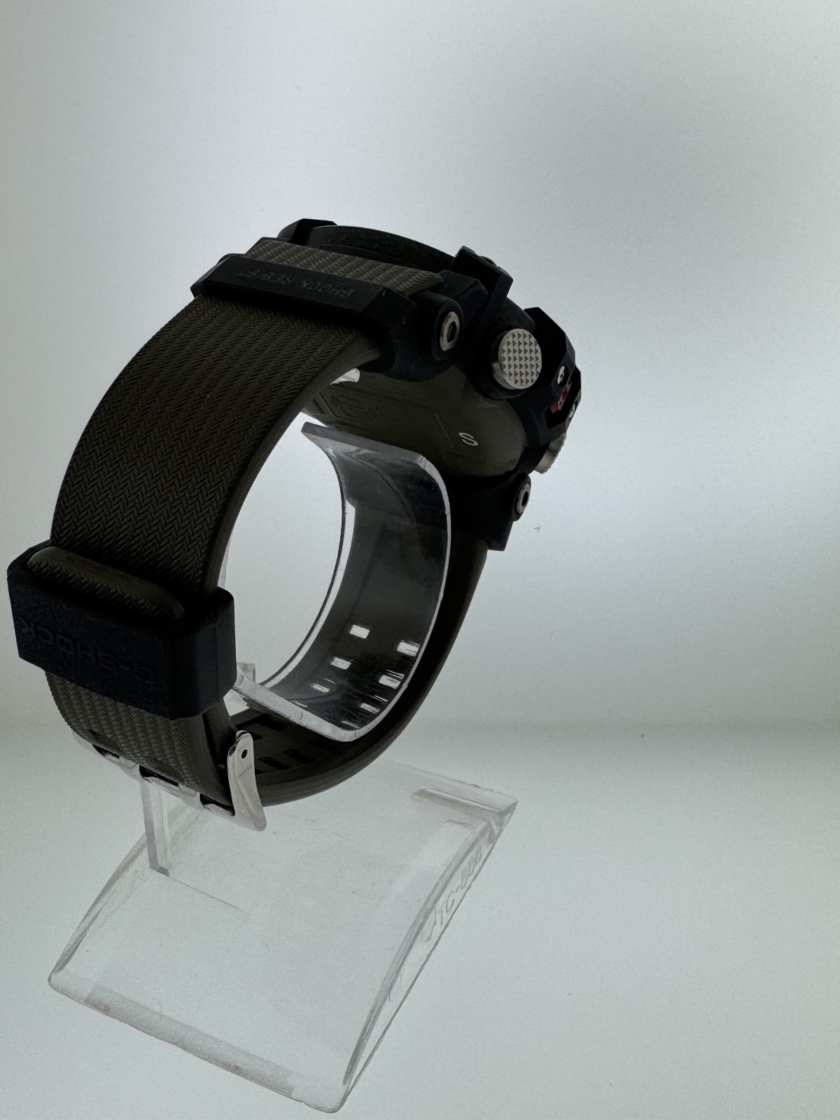 Casio G-Shock WATCH GG B100 1A3 COMPASS GREENISH BLACK BENZEL DISPLAY SAMPLE 61