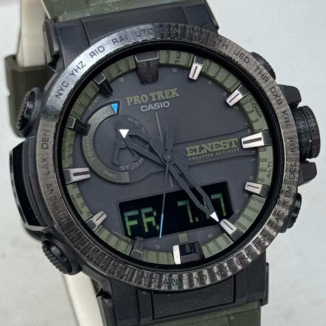 PROTREK PRW 60ECA Radio Solar Black Limited Model