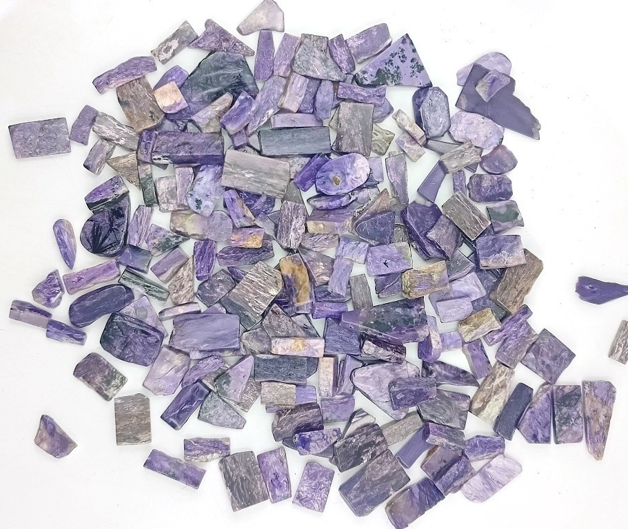Natural Charoite Tumble Loose Gemstone, Handmade Wholesale Gemstone Lot 72658