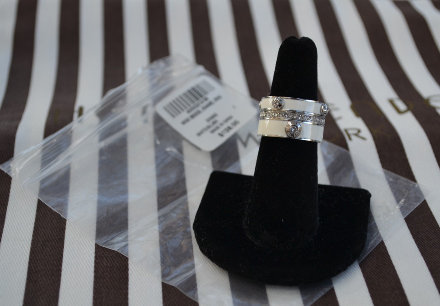 HENRI BENDEL MISS BENDEL ENAMEL RING TRIO – You Pick Size