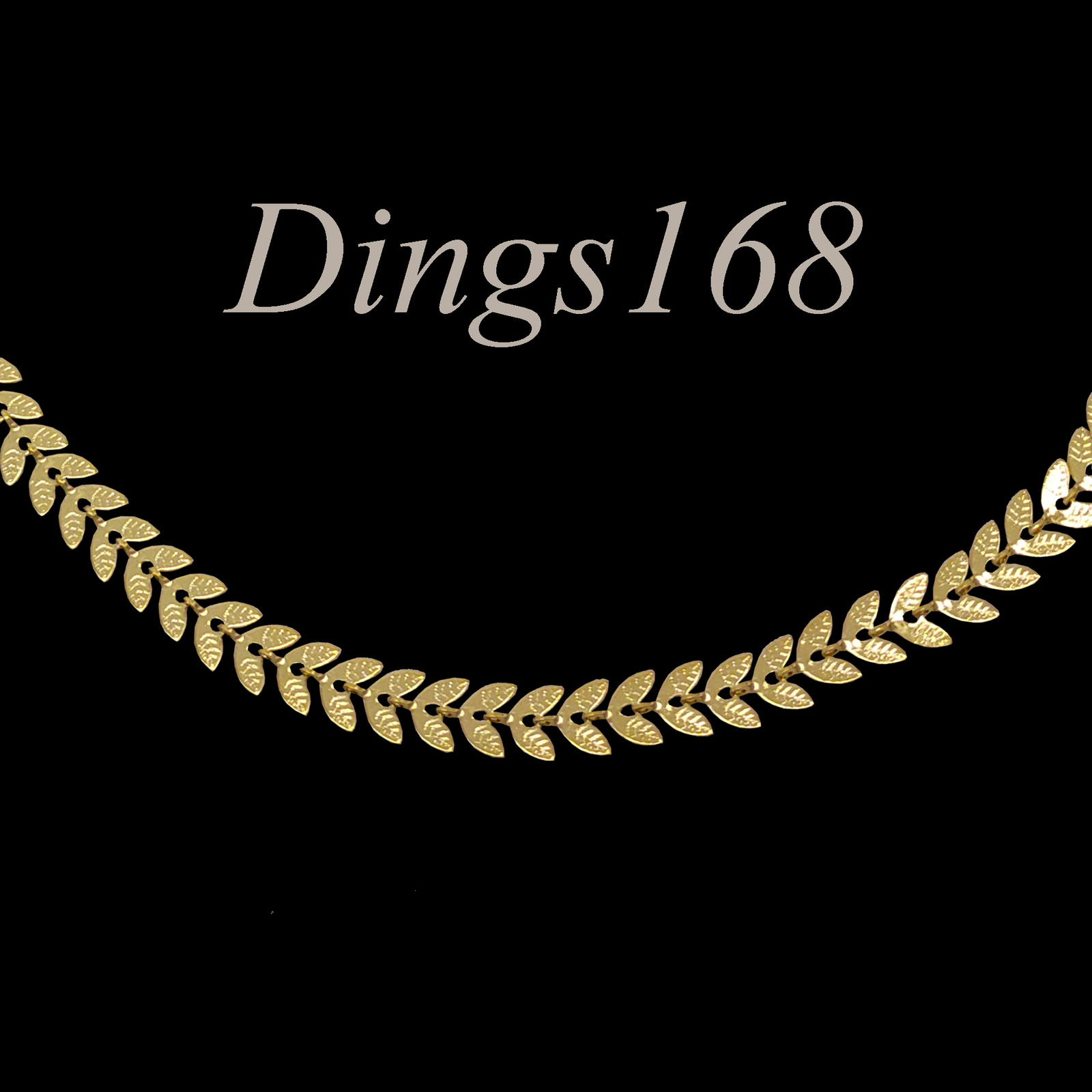 Real 18K Gold Filled Tarnish/Lead-Free Chunky Fish Tail Chain Necklace 16″- 24″