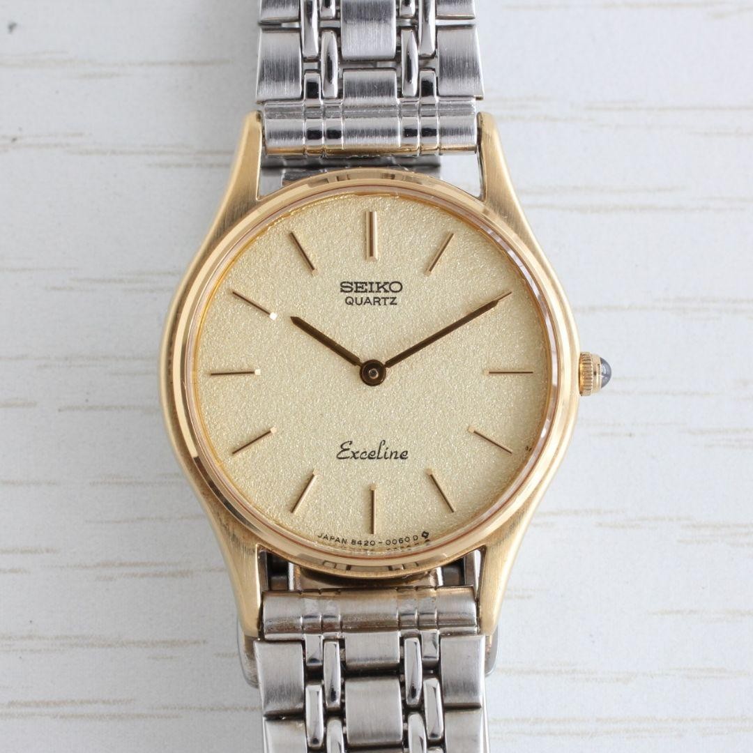 SEIKO 8420-0040 Quartz Wristwatch Exceline 16.8cm/6.6in