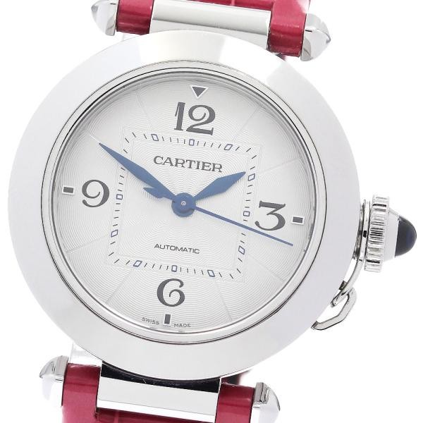 Cartier Pasha de Cartier WSPA0012 35mm SS Silver Dial Automatic Watch #C5031