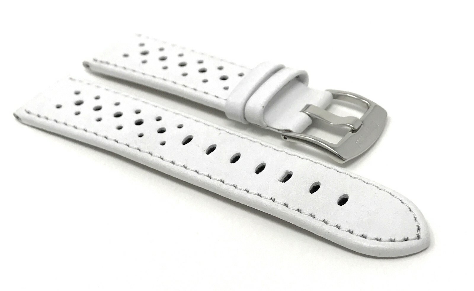 24mm Leather Rally Strap Watch Band for Armand Nicolet JH9 ( Extra Long XL Too)