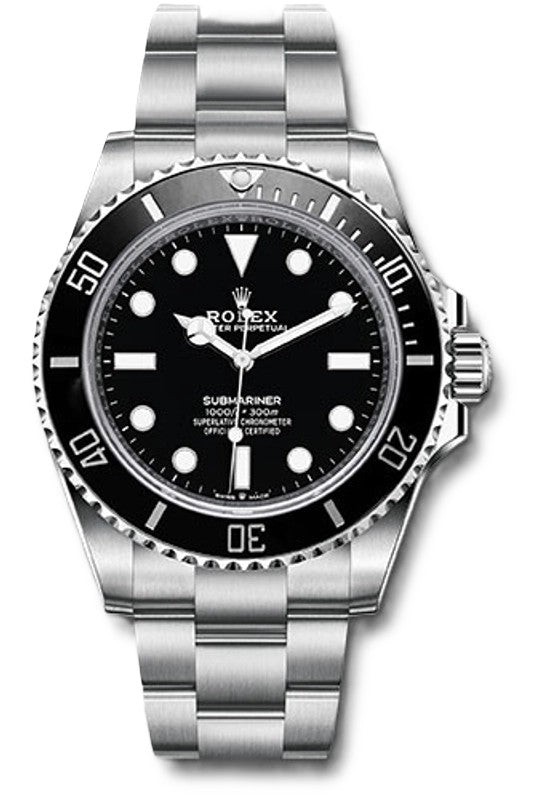 Rolex Submariner No Date 124060 Mens Retail Ready Watch w/ Papers