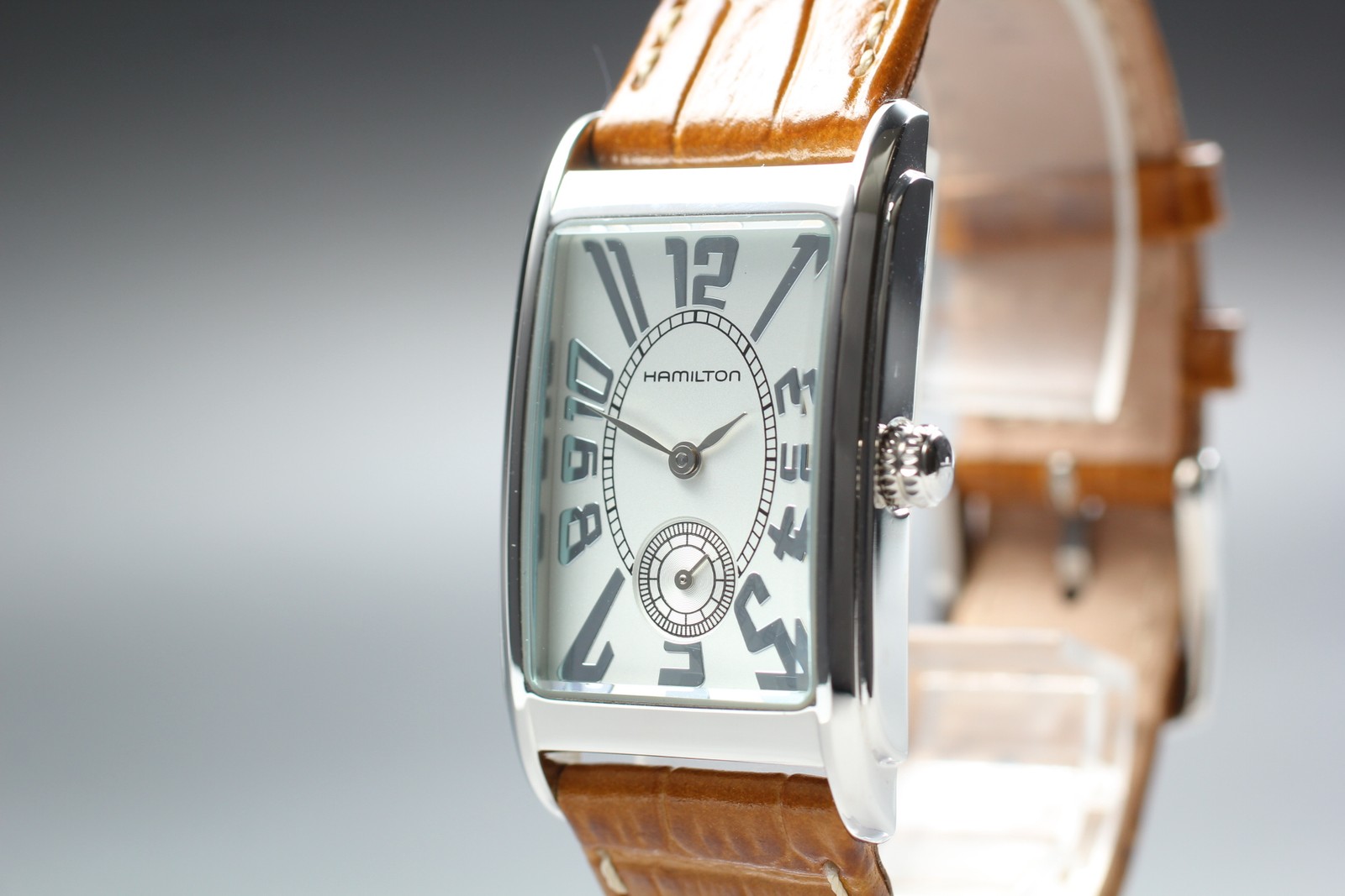 [Near MINT] Hamilton Ardmore H114110 24mm White Dial Quartz Unisex Vintage Watch