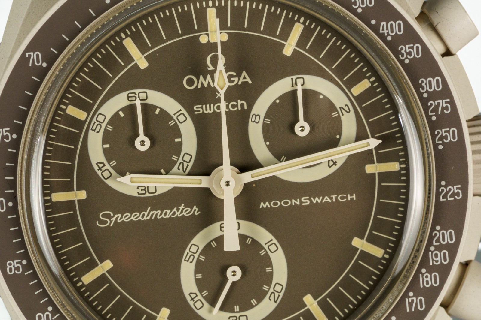 OMEGA x Swatch MoonSwatch Mission on Earth Desert Chronograph Quartz Watch