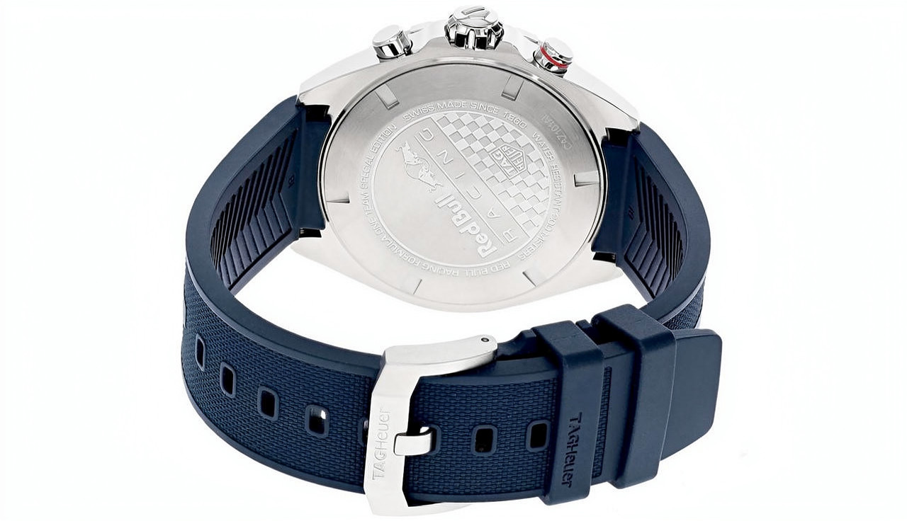 TAG HEUER FORMULA 1 43MM X RED BULL RACING RUBBER MEN’S WATCH CAZ101AL.FT8052