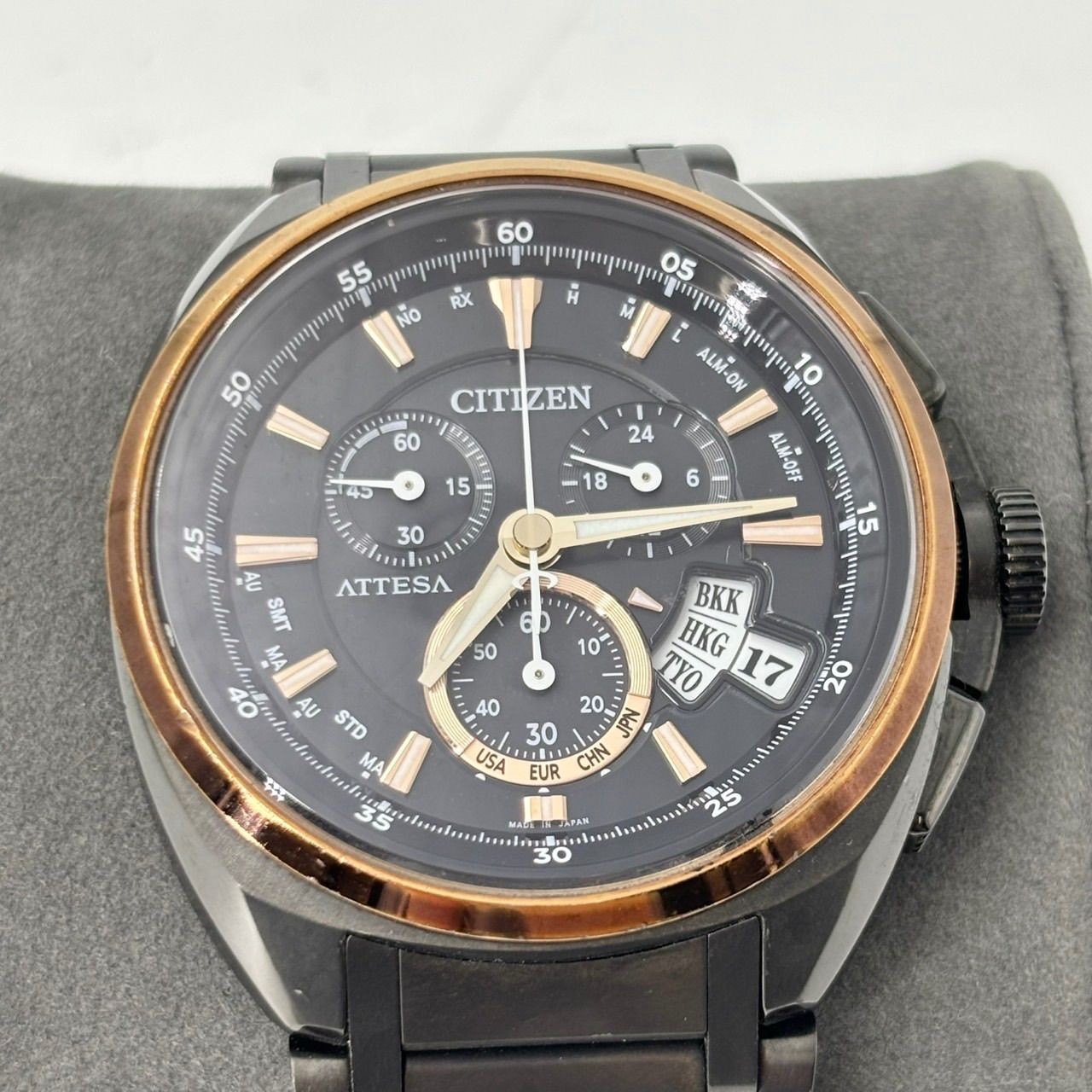 Citizen ATTESA Solar Watch ATD53-3013 45.4mm Mens wrist 17.7cm/6.9in