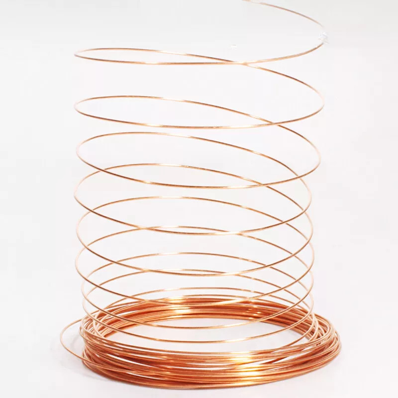 Soft Copper Round wire Brass round wire (Bare) 0.2mm to 5.0mm jewellery/craft