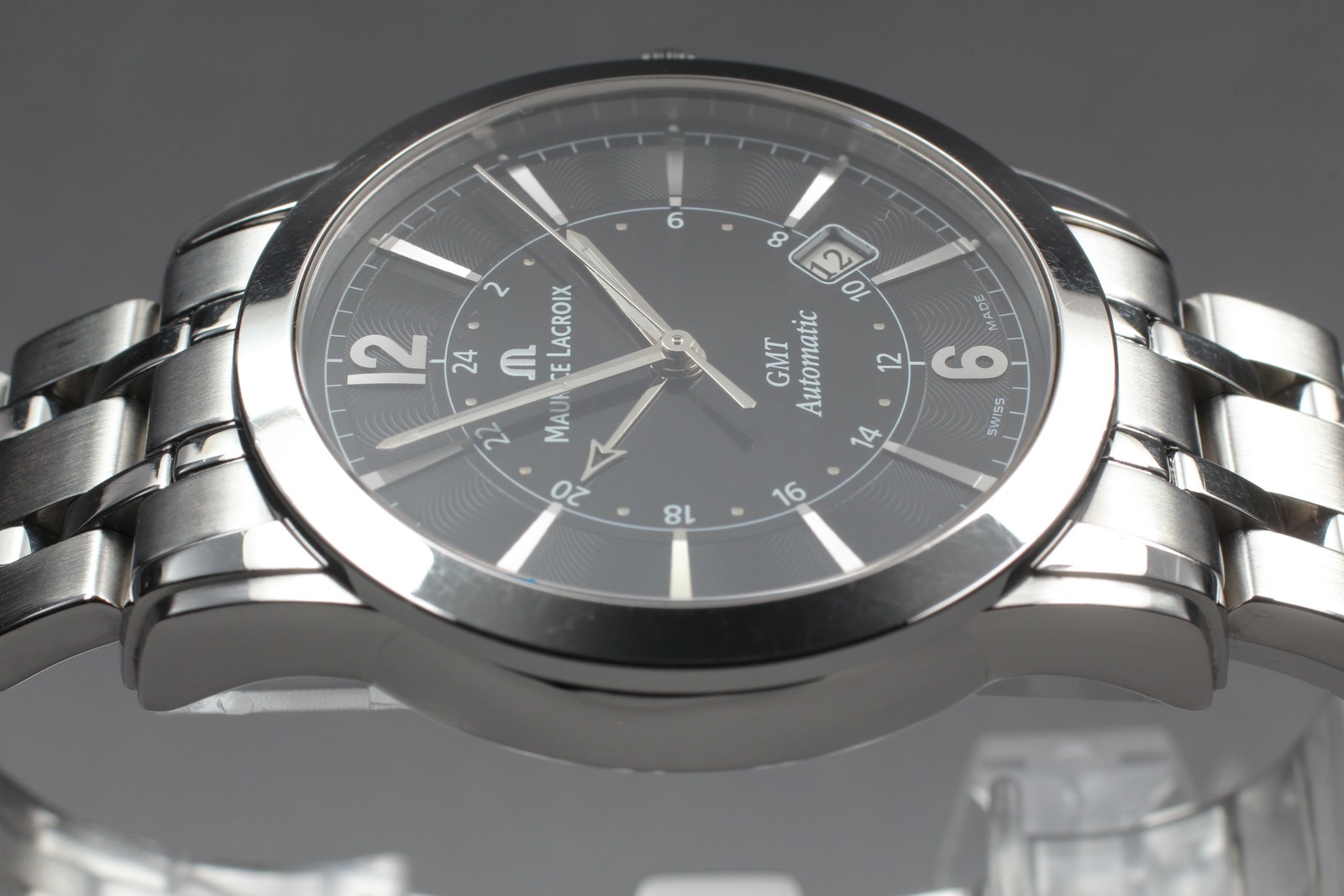 MAURICE LACROIX Pontos PT6068 Men’s Automatic Watch 40mm GMT