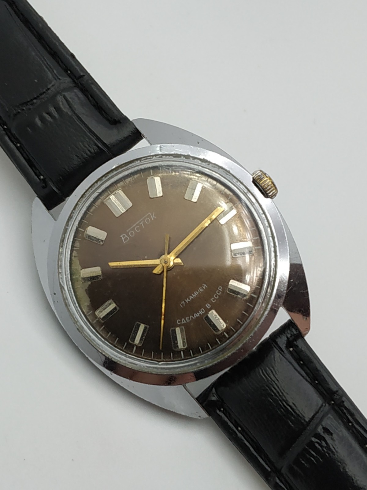 Retro Men’s Dress Watch Wostok Vintage USSR Mechanical Vostok 2409A Soviet ⭐