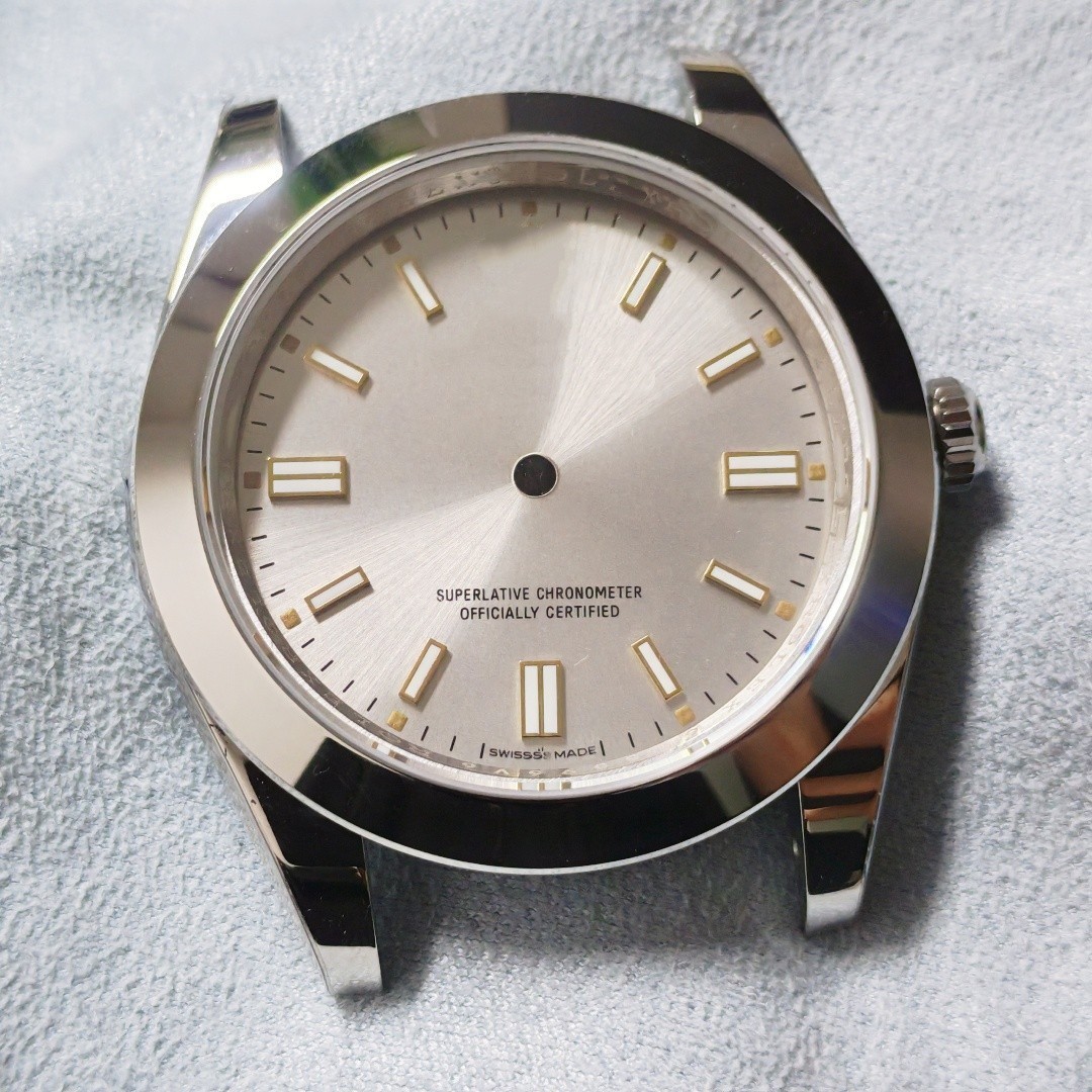 DIY 41mm Watch Steel Case kit For ETA 2824 2836 Movement After-sales accessories