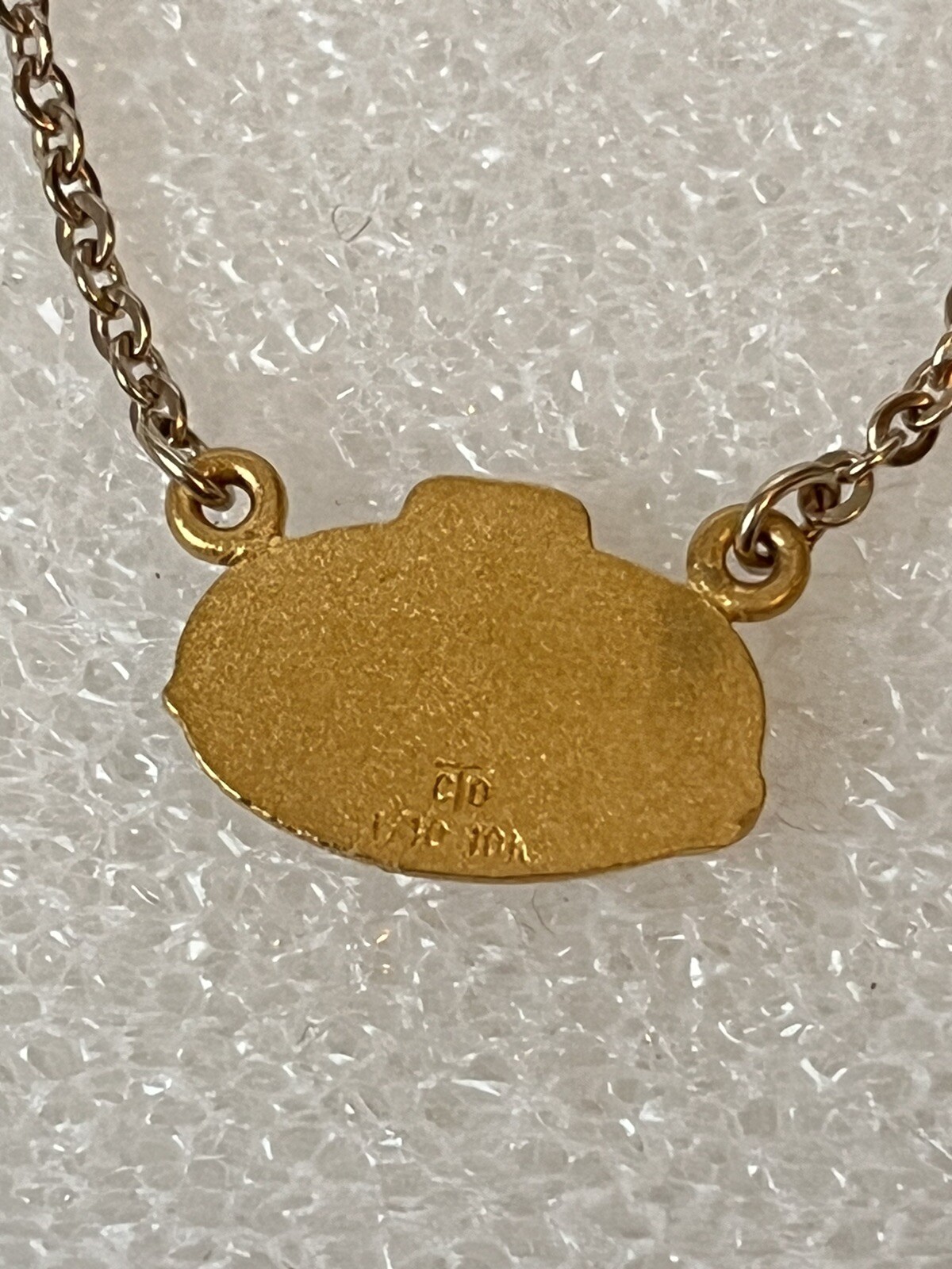 12k GF Gates Corporation Denver CO Tie Clasp, 10K Gold Medallion 15 Year Award