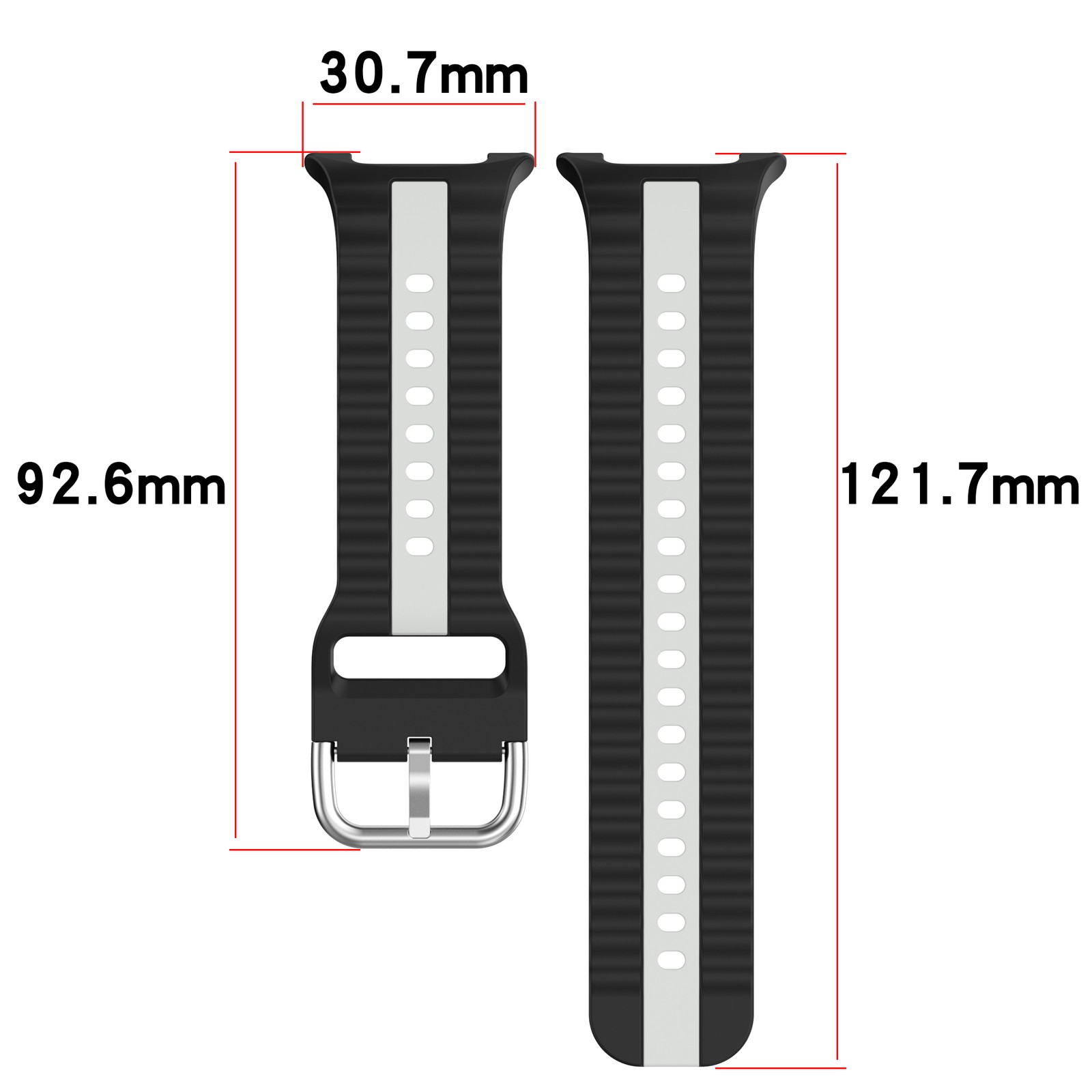 Silicone Watch Band Strap For Samsung Galaxy Watch 8 40/44mm&Watch8 Classic 46mm