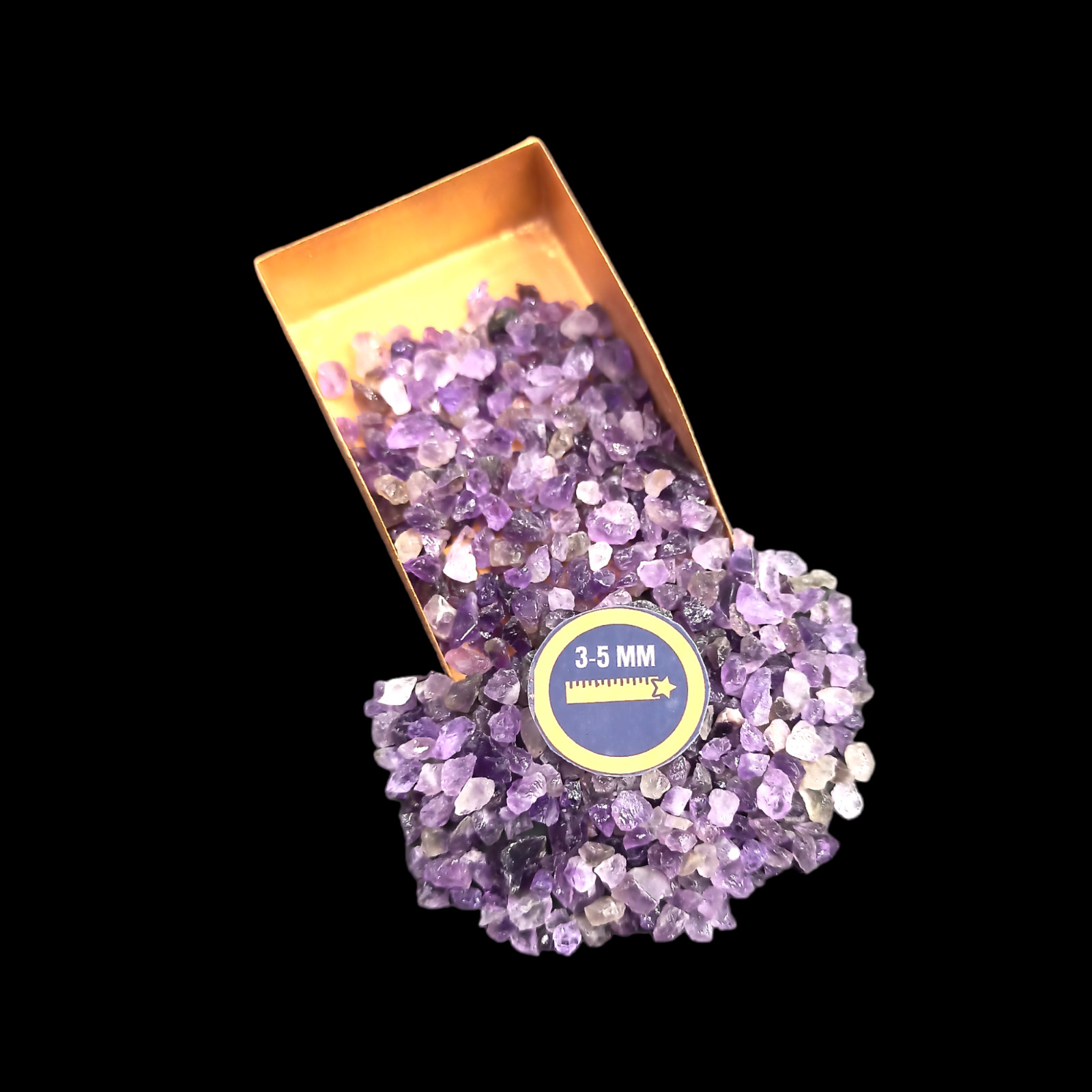 Natural Amethyst coarse Crushed Powder For Massage Use Ring inlay jewelry Making