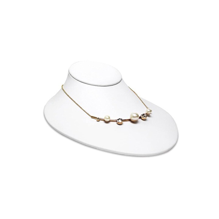 Jewelry Necklace Display Stand, Lay-Down Necklace Holder – Multi color options