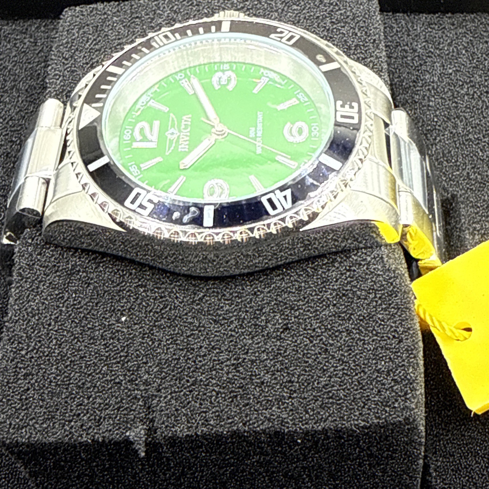 Invicta Specialty Men’s Watch 40mm-Steel 49346 Diver Style Green Face S/S