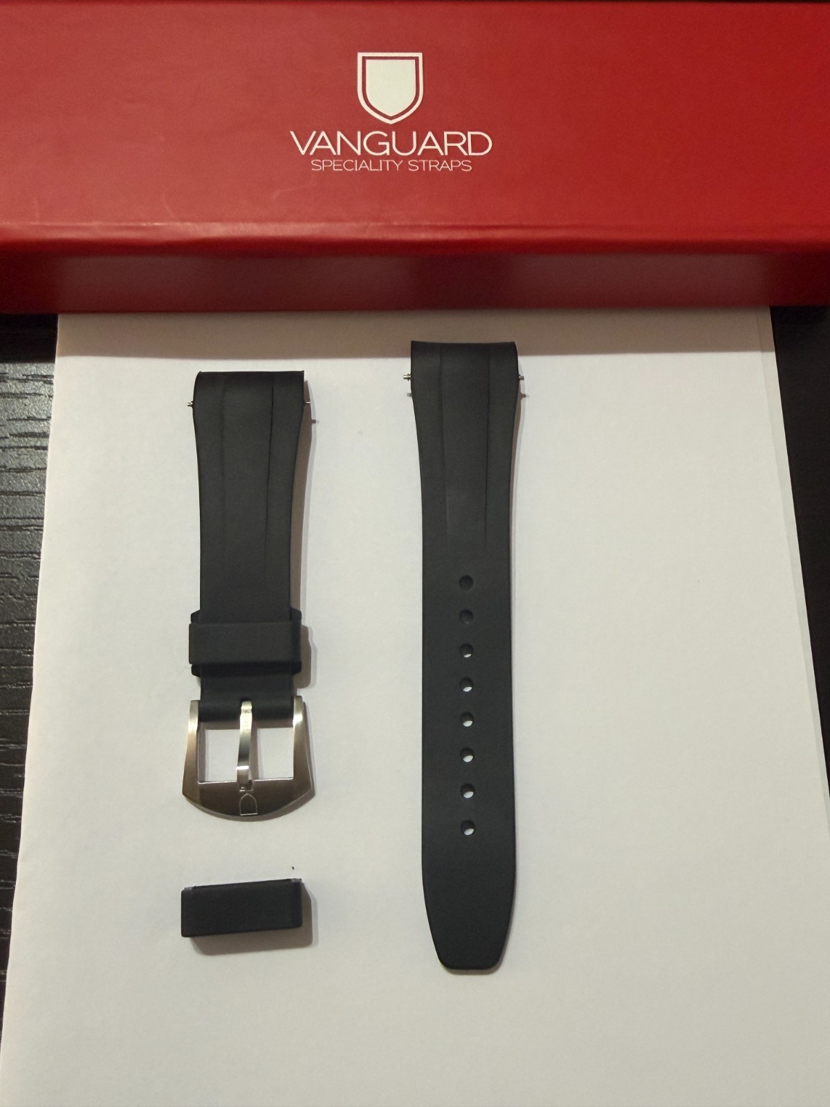 Vanguard Rubber Strap for the Tudor Black Bay 58, Short Version (110/70mm)