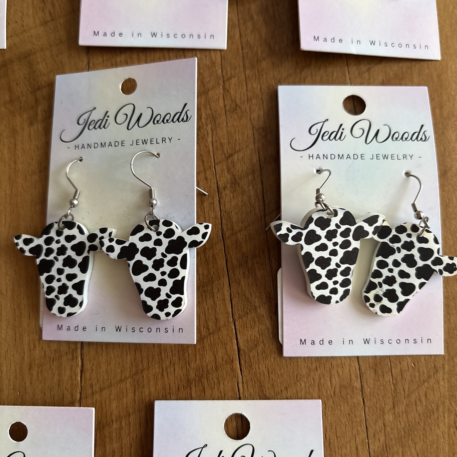 Brand New Set Of Handmade Dangly Earrings 11 Pairs In Total