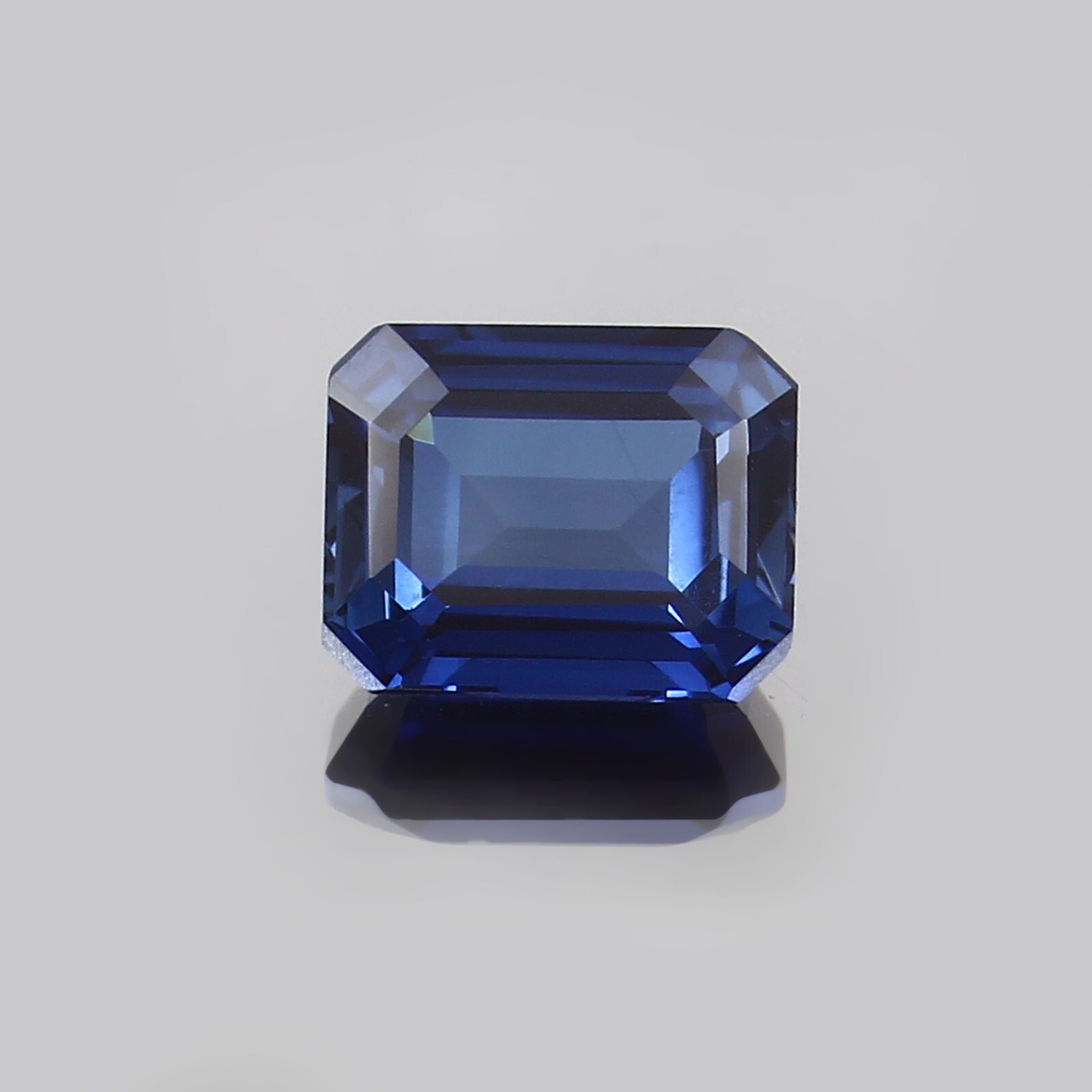 A++ Lab Grown Synthetic Blue Sapphire Octagon Cut Gemstone, 4×6-15x20mm,1pcs