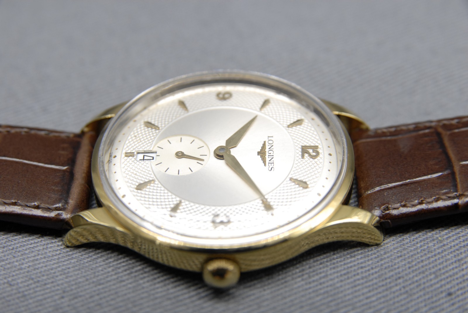 CLA’d [N MINT] LONGINES La Grand Classique L4.685.2 36mm Gold Small AT Men Watch