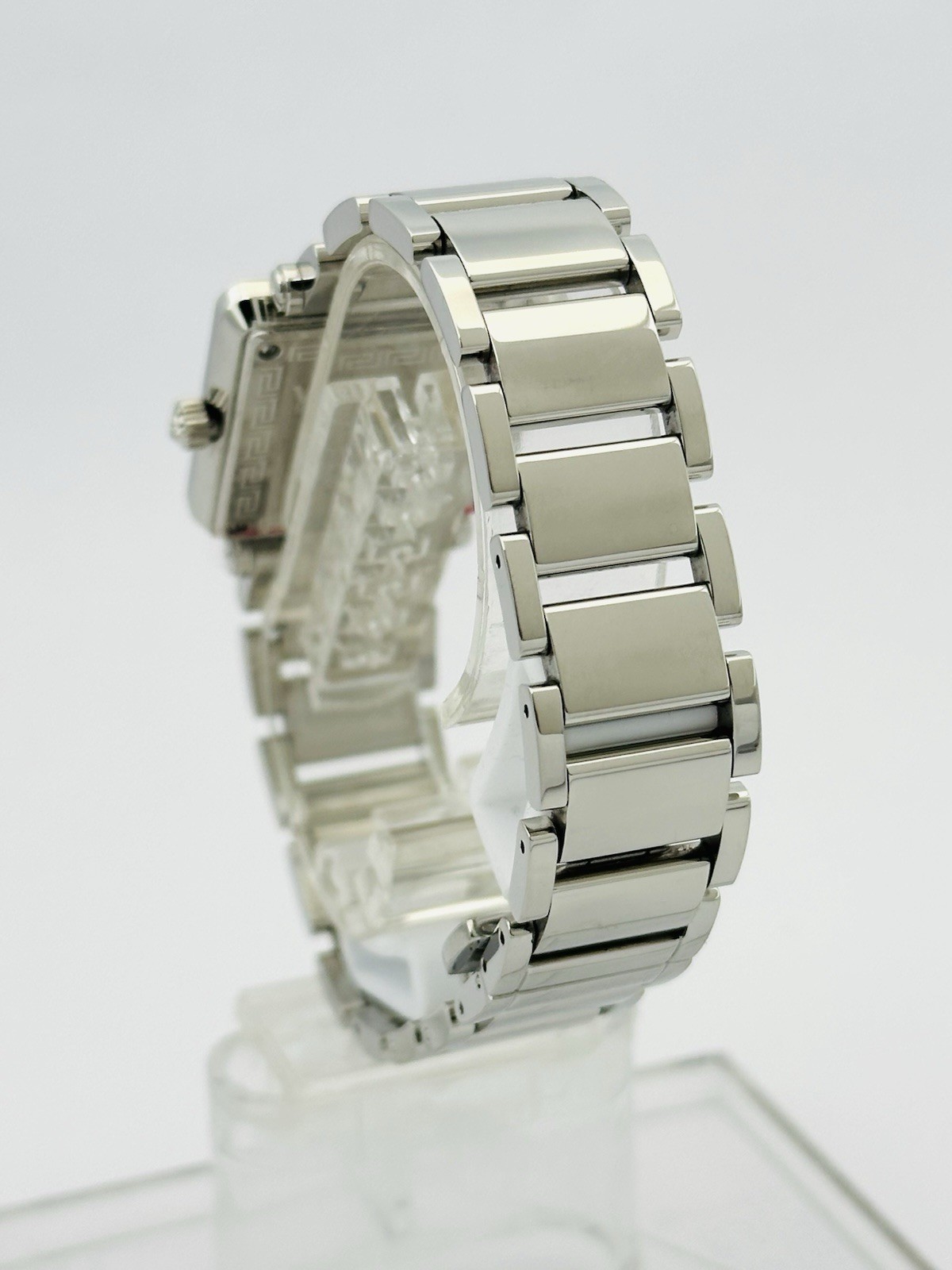 Versace Women’s 88Q99SD497S099 Rêve Carré Diamonds Stainless Steel Watch 88Q