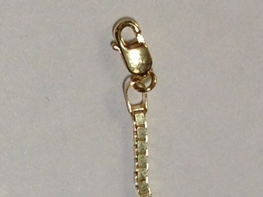 18k Yellow Gold 24″ Classsic Box Link Pendant Chain/Necklace 1.4mm 10.4 grams