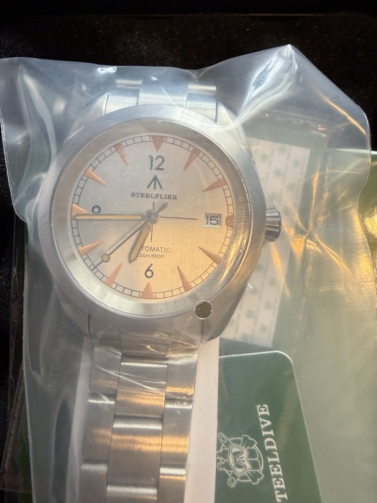 STEELDIVE SD STEELFLIER Sapphire Crystal NH35 40mm