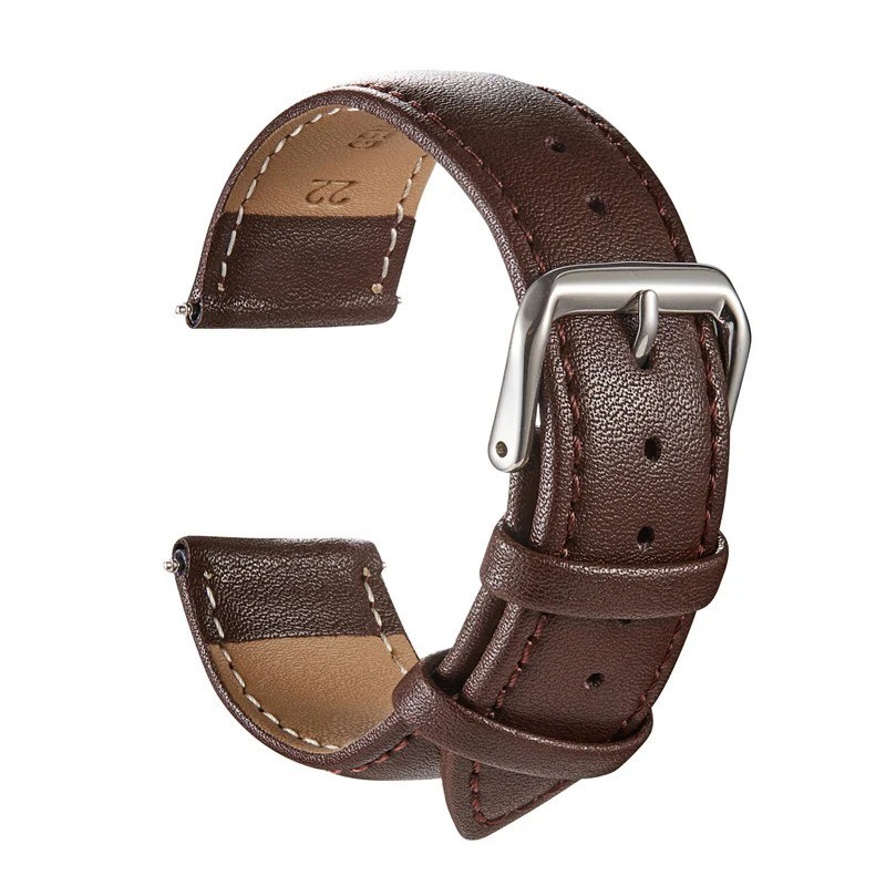 Leather Watch Strap 12mm to 24mm Genuine Replacement Soft Bracelet Watch Band
