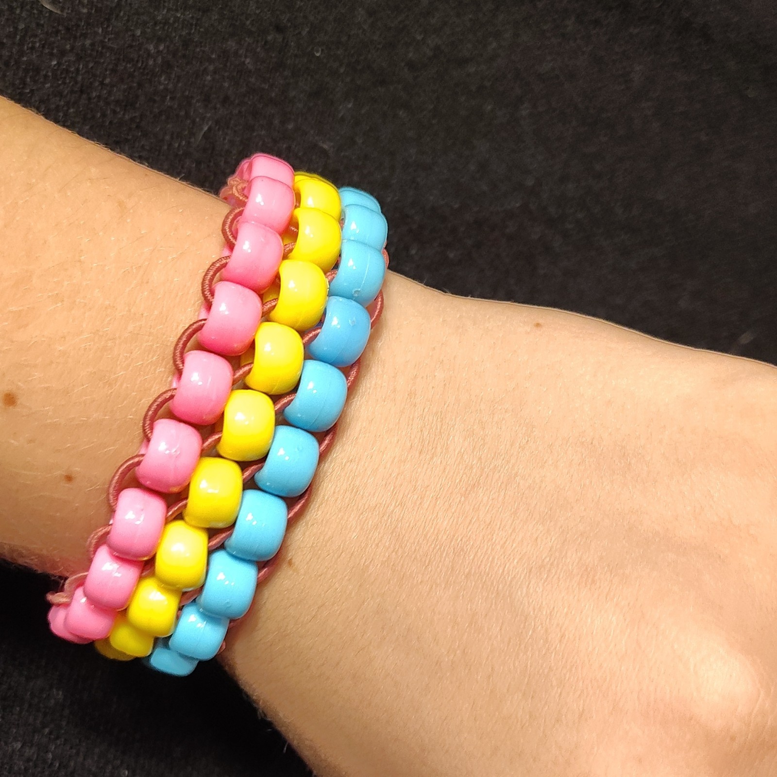 Kandi Pioty Cuff. Any Color/pattern.pride And All. Just Email Me I Got You