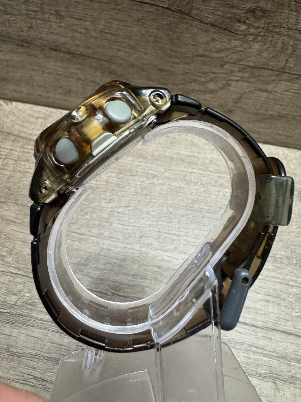 Casio Baby-G Transparent 3189 BG-169R Digital Watch Untested