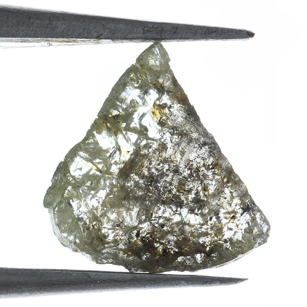 Slice Rough Loose Translucent Natural 0.58 Ct 7.76X7.21X1.20MM Lot