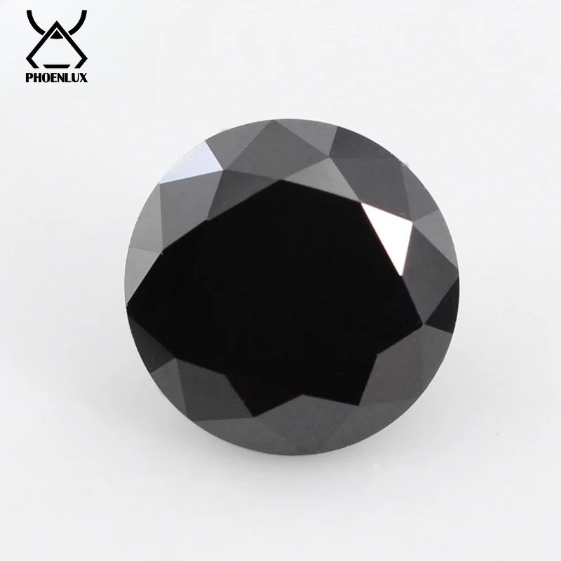 5A 14 Colors Round Red Black Cubic Zirconia Stone Loose CZ Stones For Jewelry