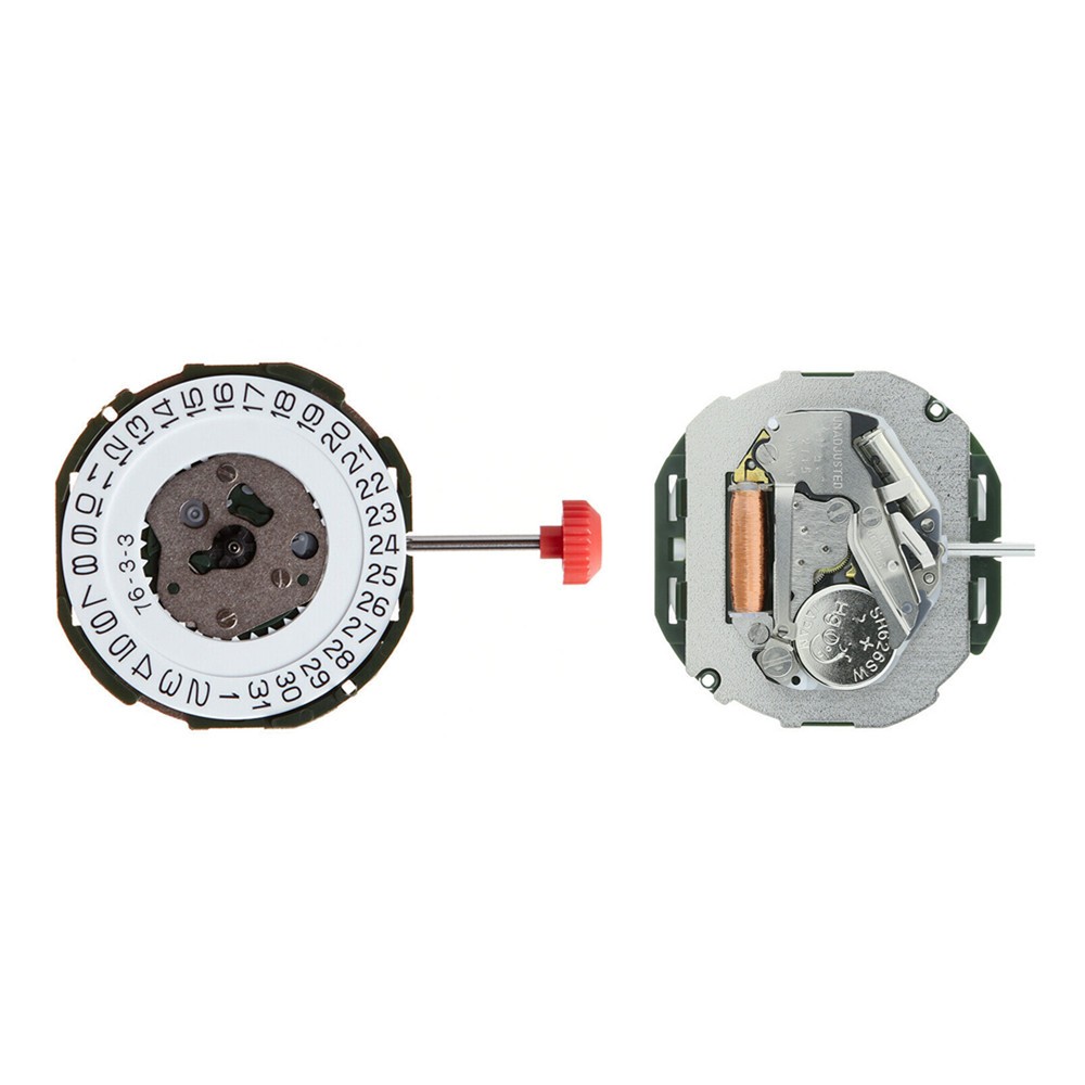 3 Hands Quartz Watch Movement With Battery Date@3 Replacement For Miyota 2115