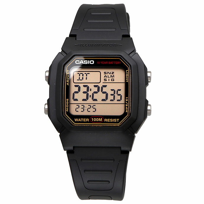 CASIO W-800HG-9AV Watch Cheap Casio Chipkashi Simple Unisex Digital New no Box
