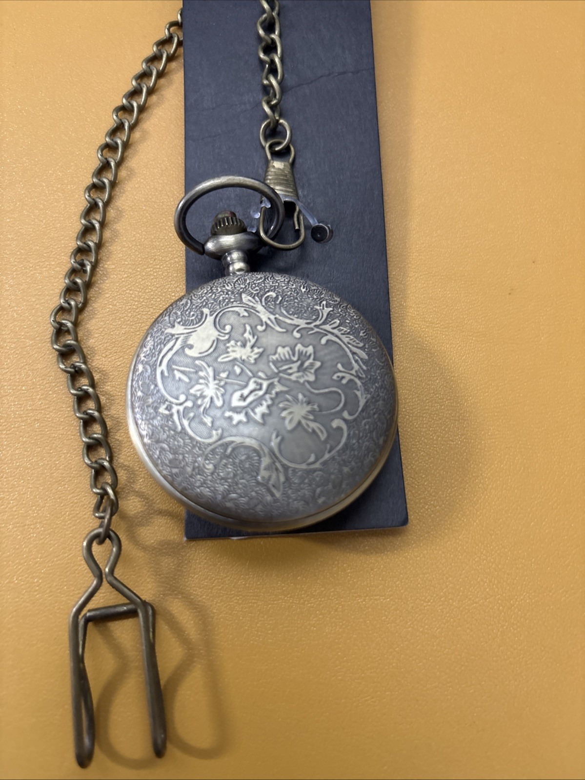 Imported New Pocket Watch Taj Mahal Case Quartz Pendant Chain – India