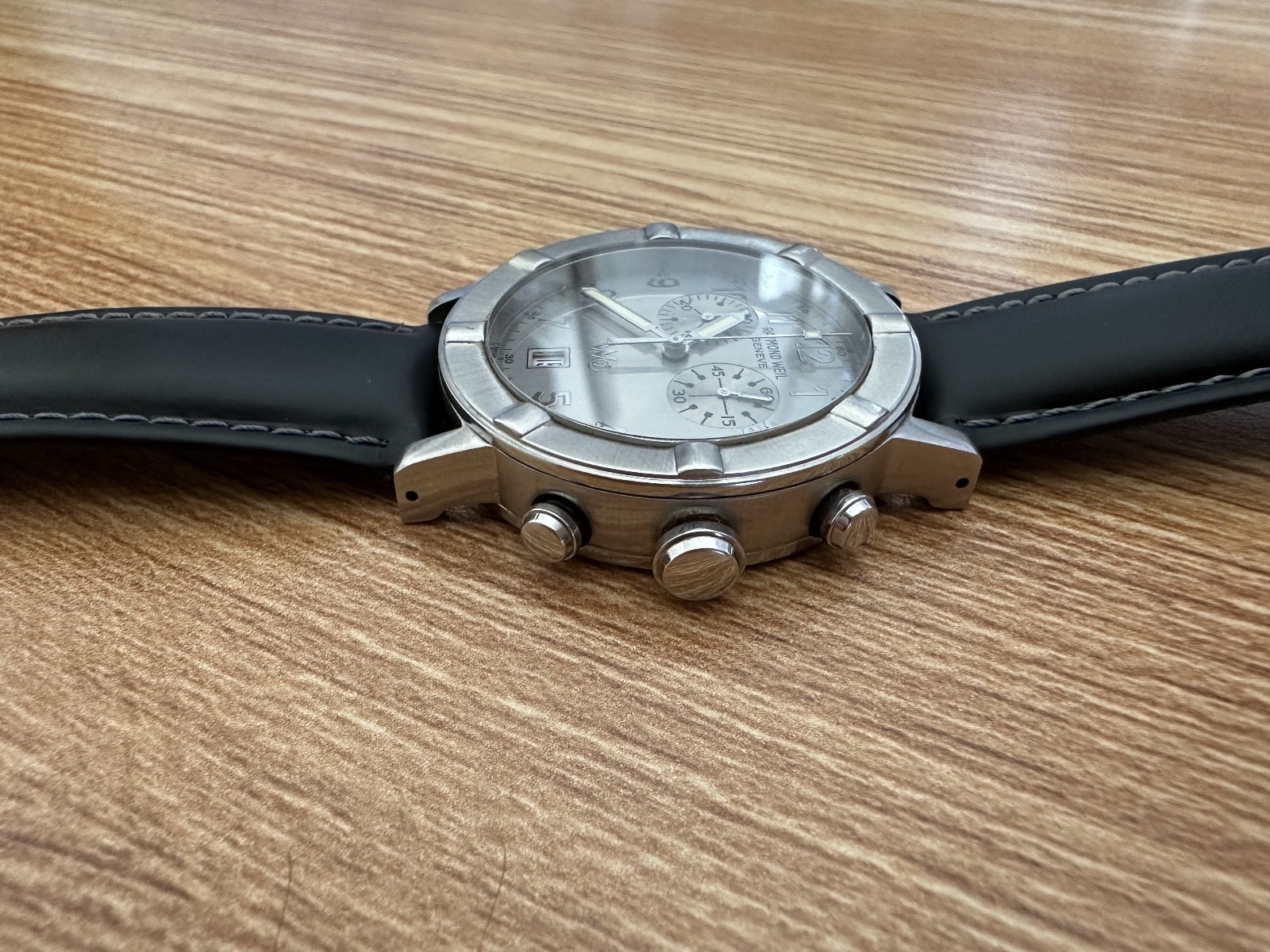 Raymond Weil Geneve G8000 W1 Chronograph Parsifal 50M Sapphire Crystal Watch