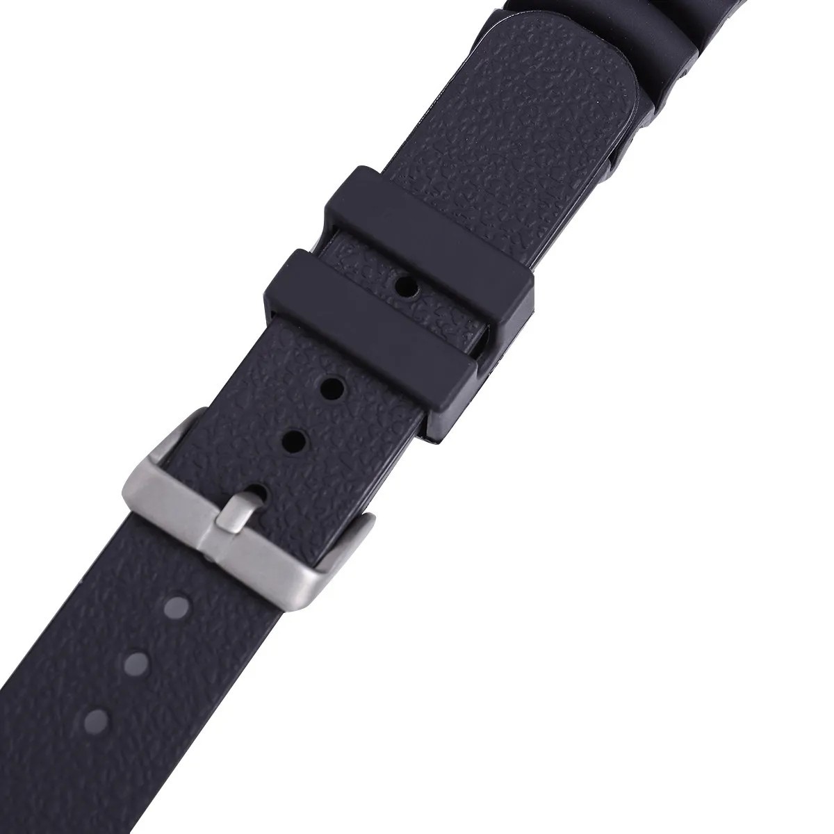 SEIKO Rubber Strap for SKX007 Divers Watch 22mm Z22 Black w/tool and spring bars