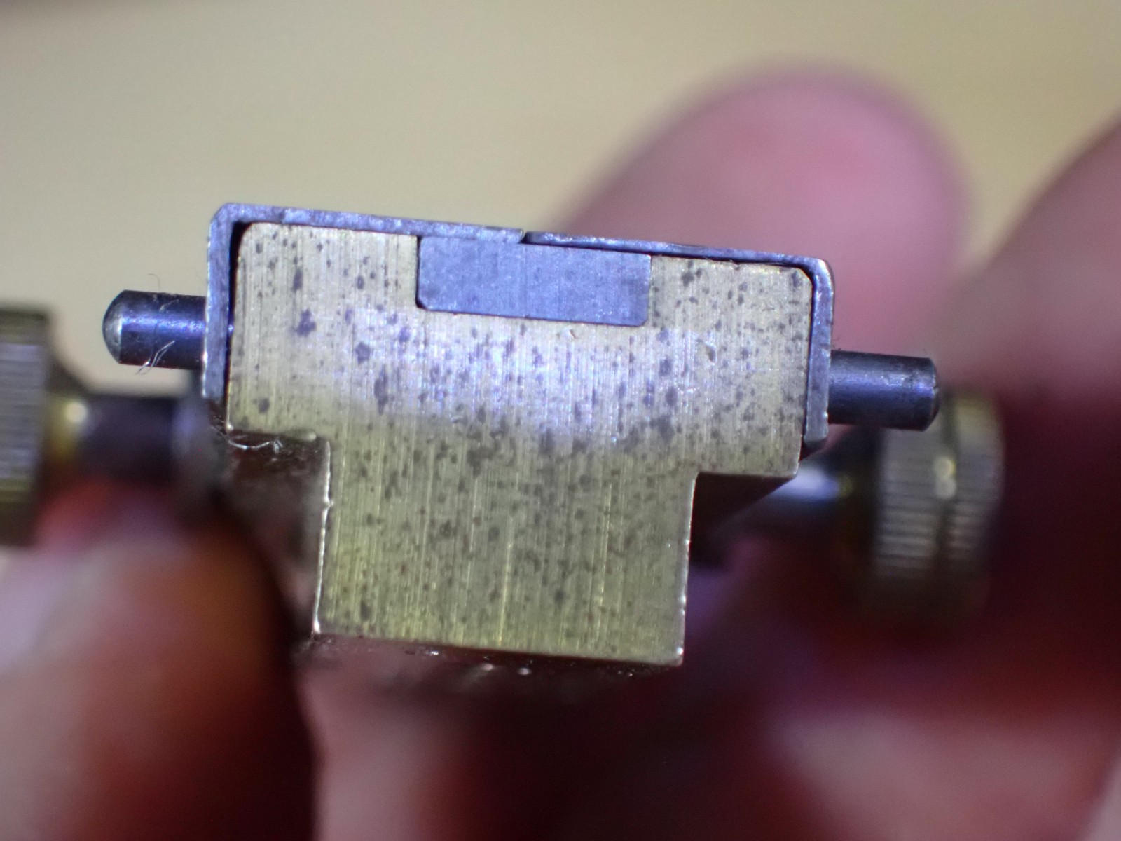 Vintage C.W.Z. Watchmakers Hairspring Collet Crimping Clamping tool Germany VG