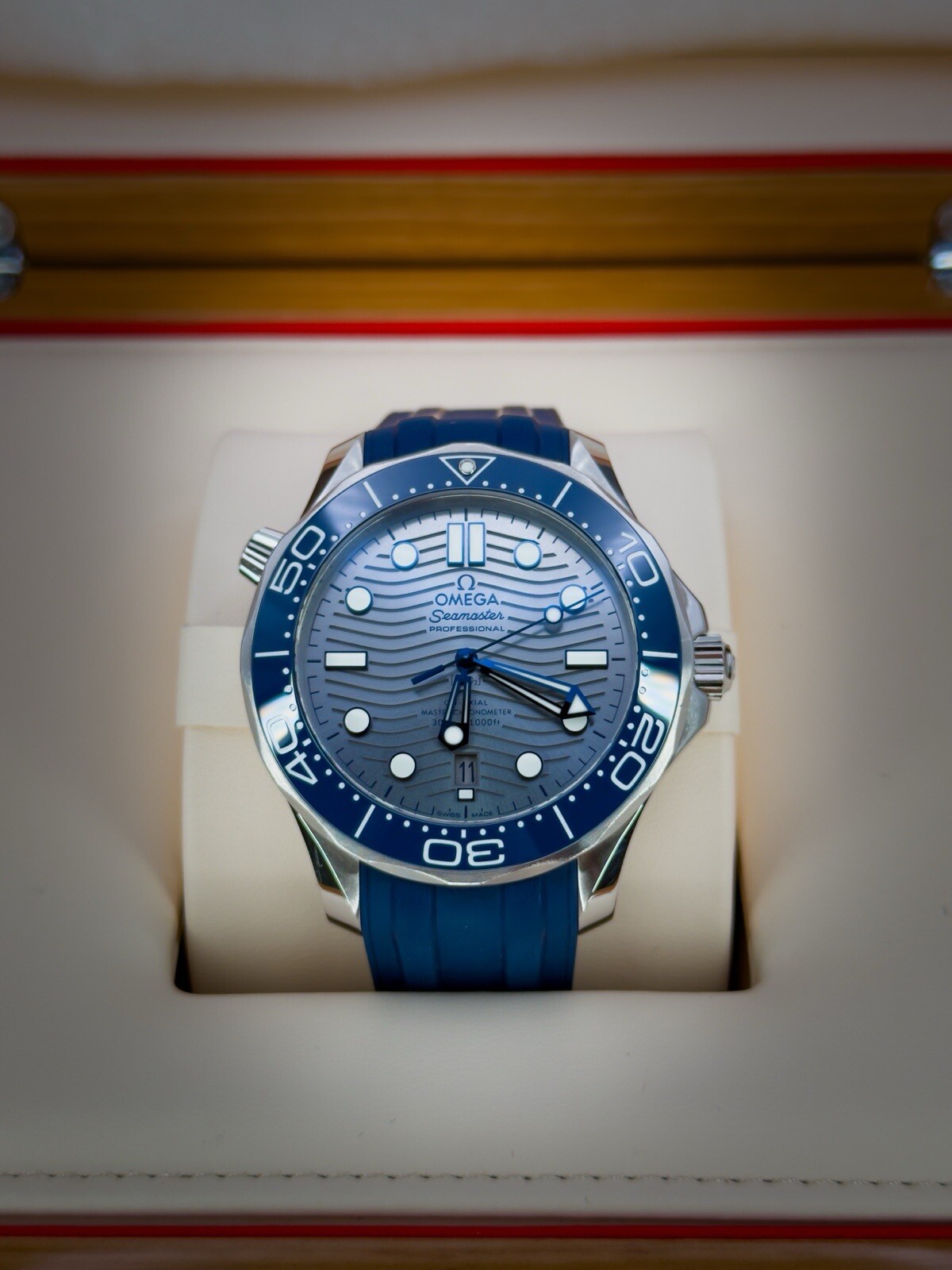 Omega Seamaster Diver 300M 210.32.42.20.06.001 Grey Dial 42mm Mens Watch