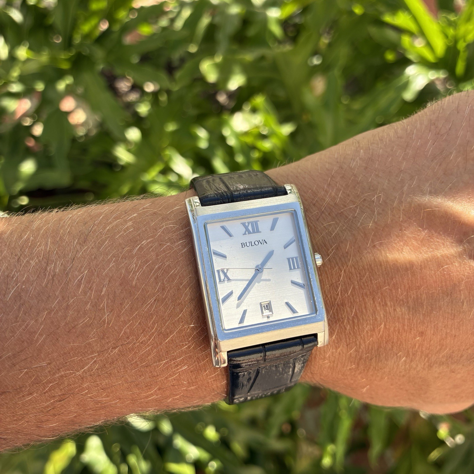 GORGEOUS Bulova Men’s Tank Watch