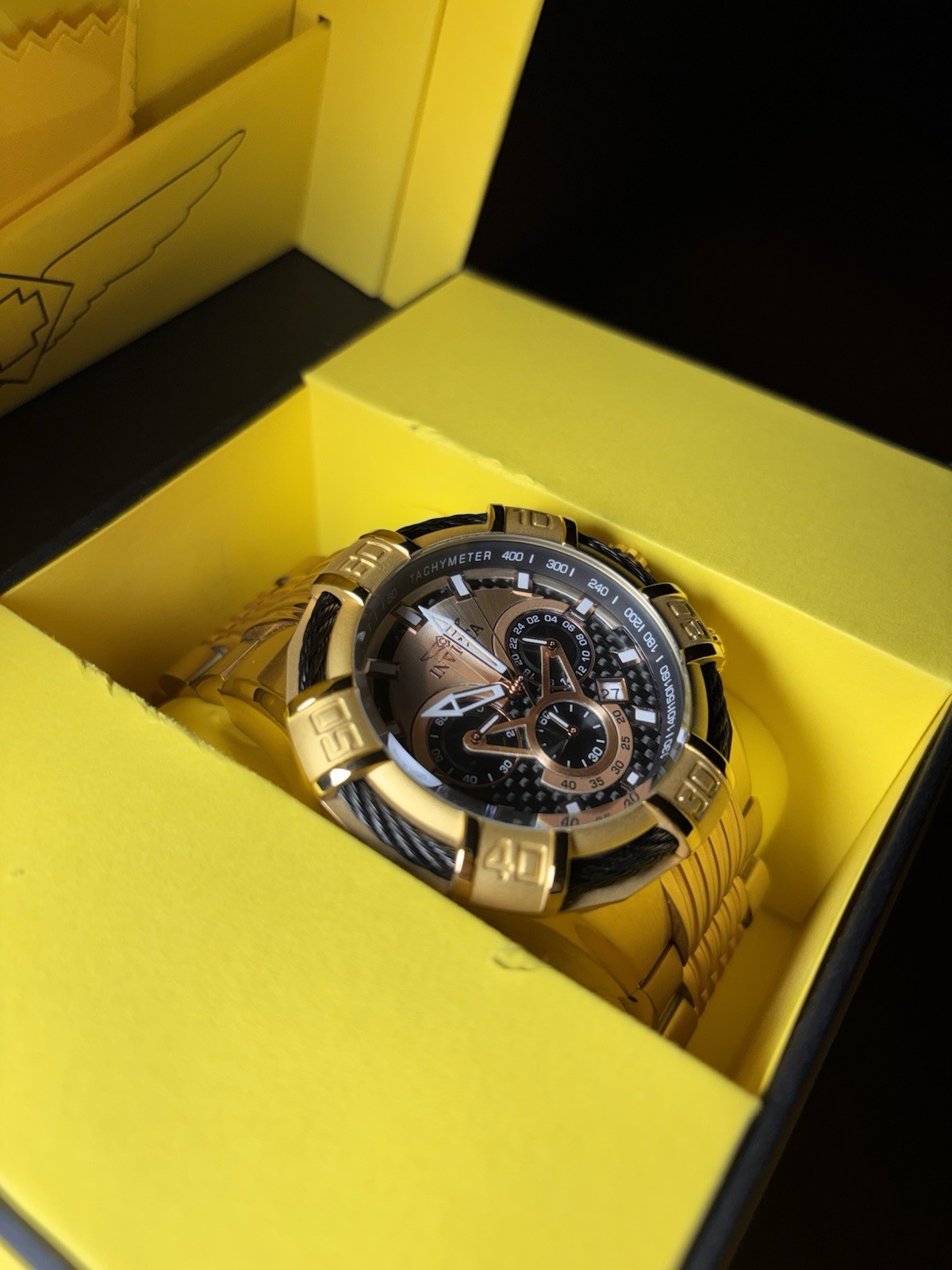 Invicta Bolt Men’s Quartz 52mm Watch w/ Box (Model 25765)