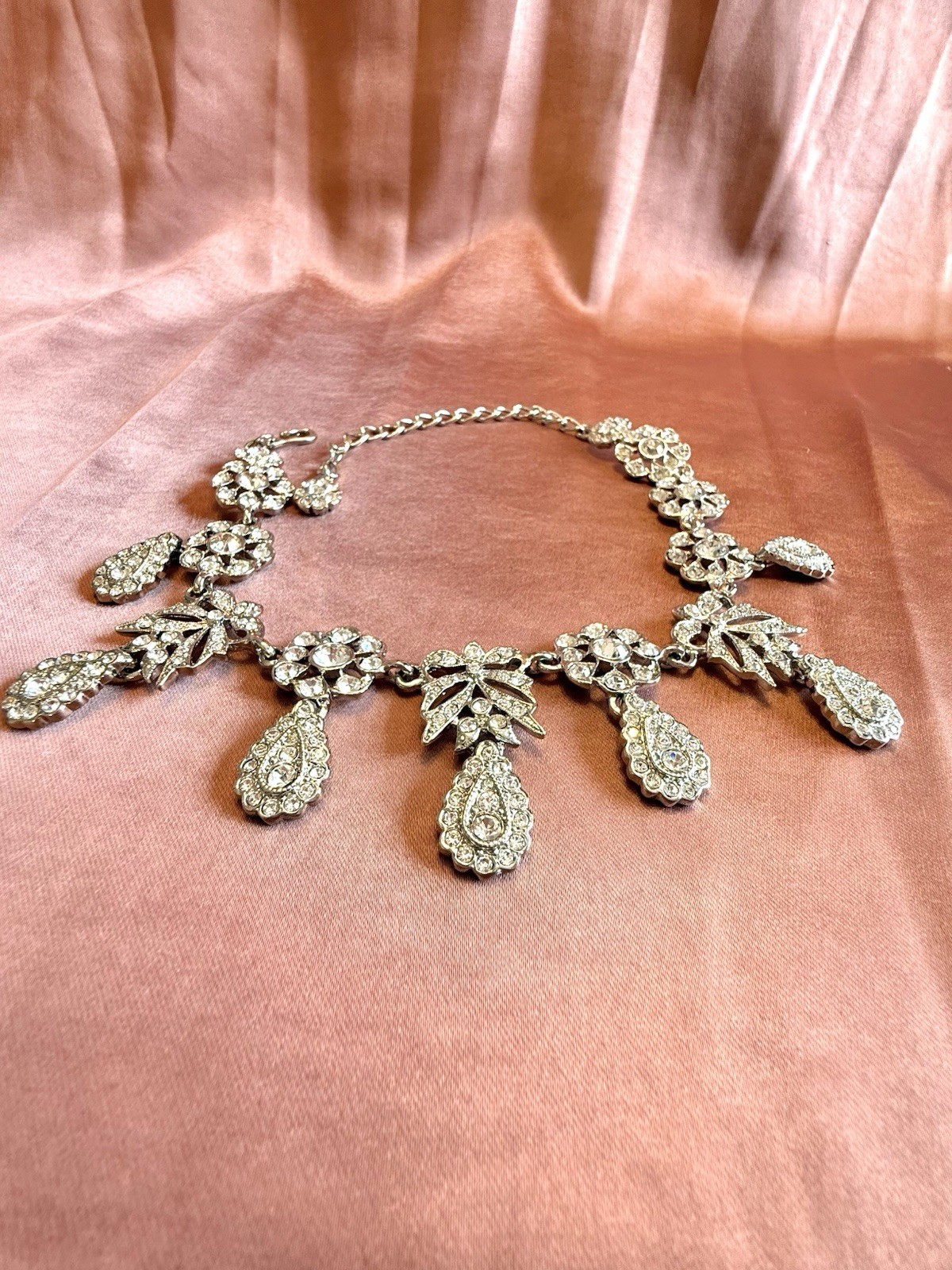 KJL Let Them Eat Cake Full Necklace Marie Antoinette Liz Taylor Kenneth Jay Lane