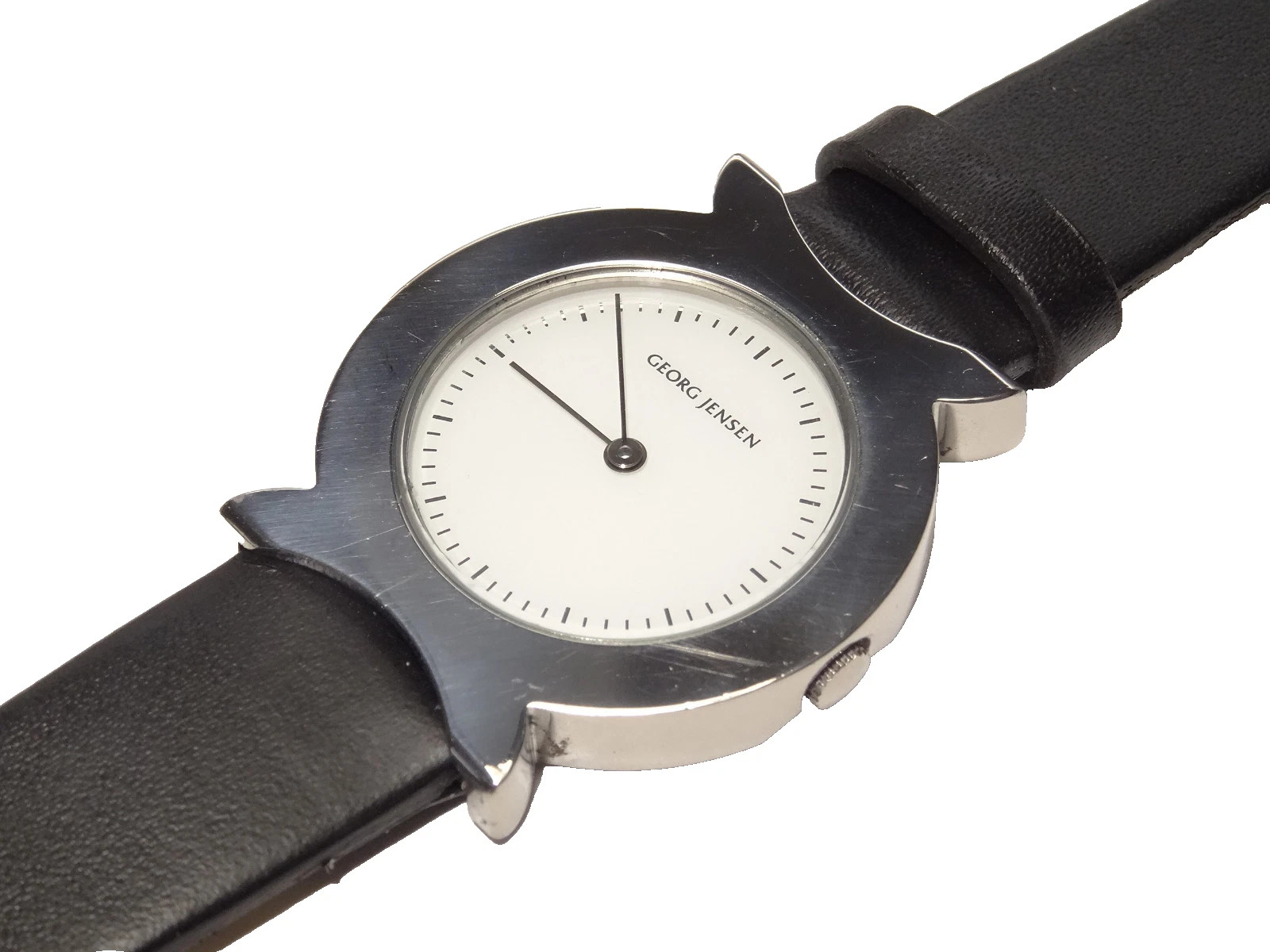 Unisex Georg Jensen #369 by Andreas Mikkelsen Numberless St. Steel Quartz Watch