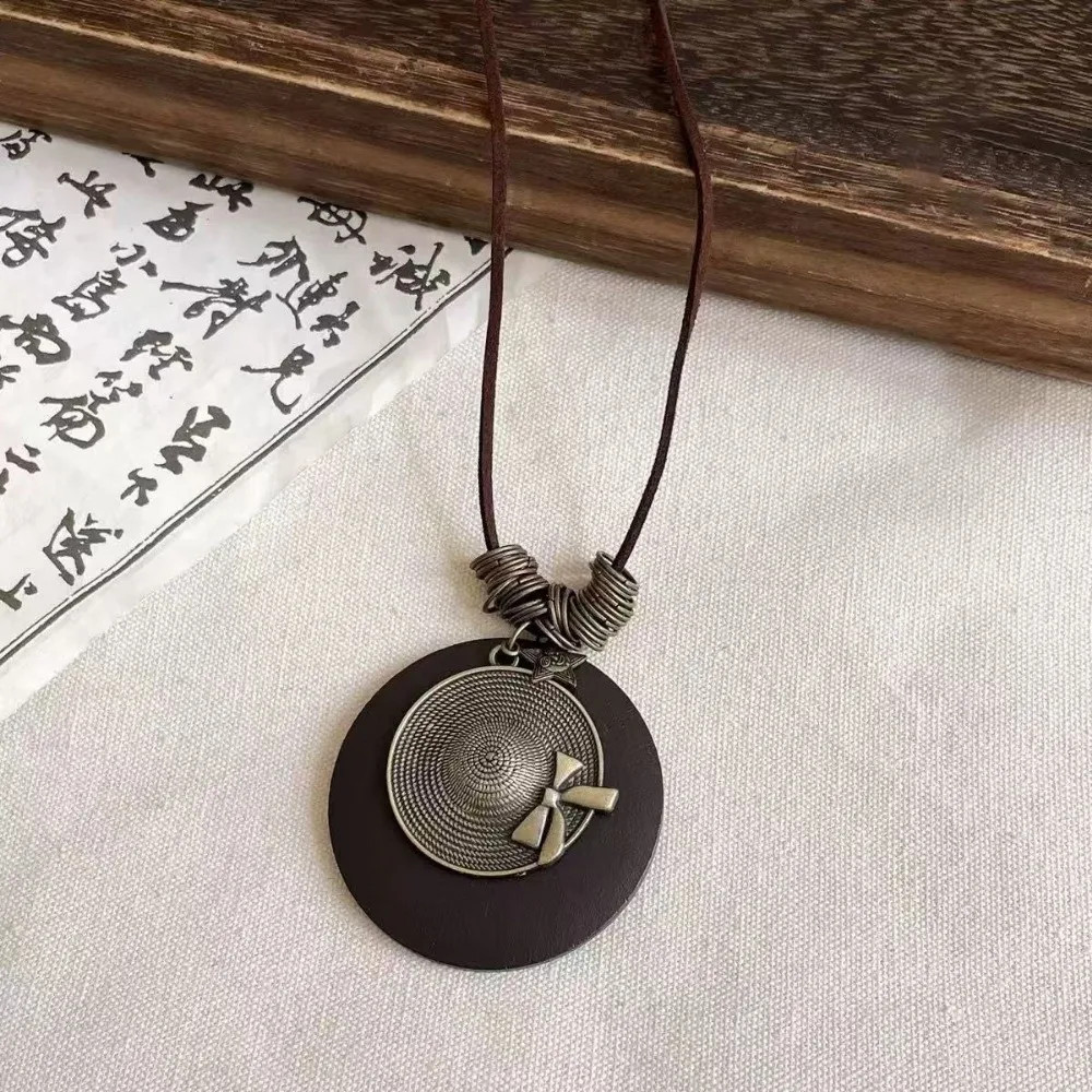 Vintage Boho Sweater Chain Ethnic Long Clothing Pendant Pendant Daily Wear