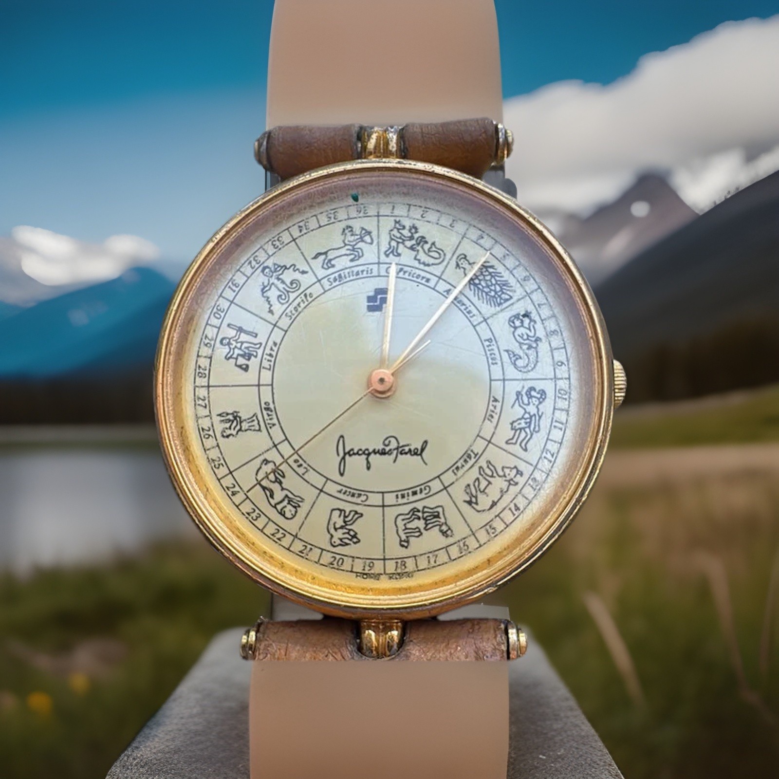 Jacques Farel Zodiac Vintage Watch 1970’s