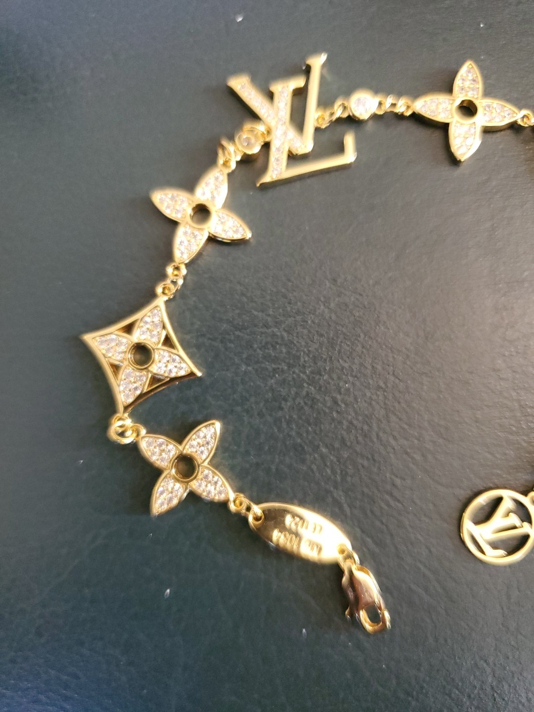 LOUIS VUITTON Bracelet Monogram Colorful Charm Goregeous